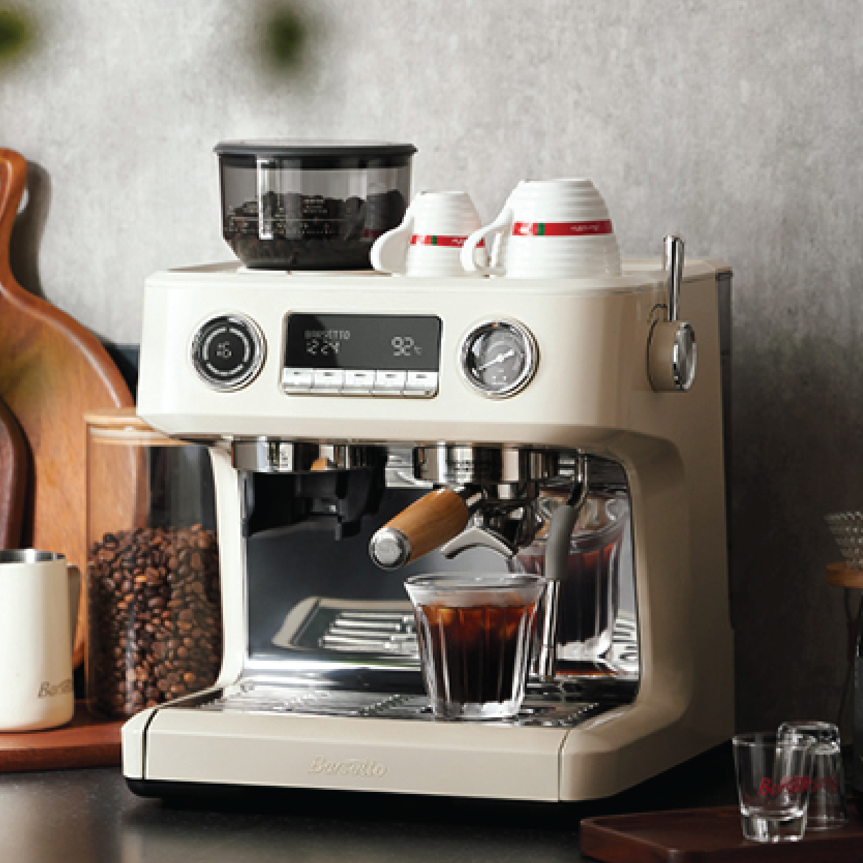 Barsetto BAE-V1 Digital Espresso Coffee Machine