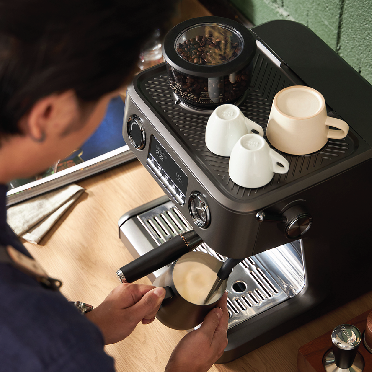 Barsetto BAE-V1 Digital Espresso Coffee Machine