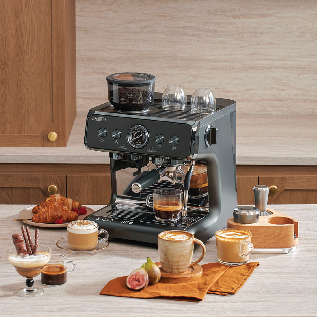 Barsetto BAE02S With Scale Double Boiler Espresso Coffee Machine